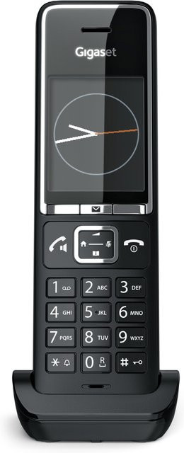Gigaset Comfort 550HX Schnurloses DECT-Telefon mit großen Tasten und Freisprechfunktion in Schwarz - Bild 1