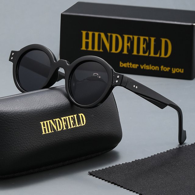 Hindfield Sonnenbrille, Vollrand, rund, Kunststoff, Unisex - Bild 1