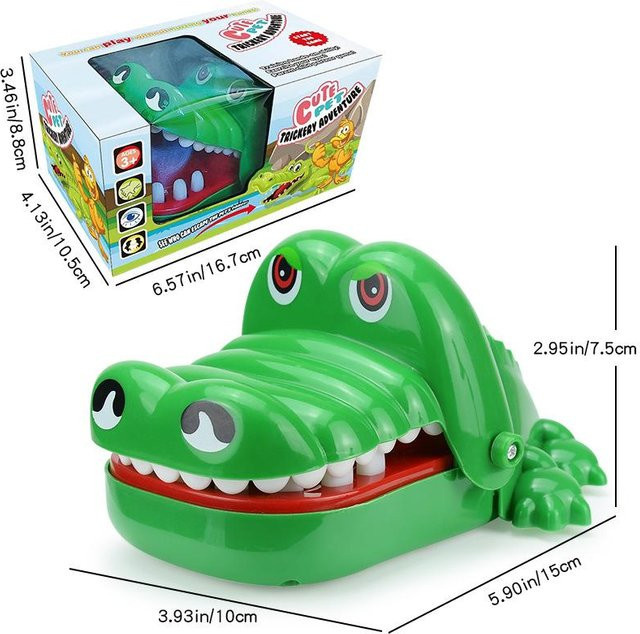 Linyi toy Krokodil Alligator Spielset grün - Bild 1