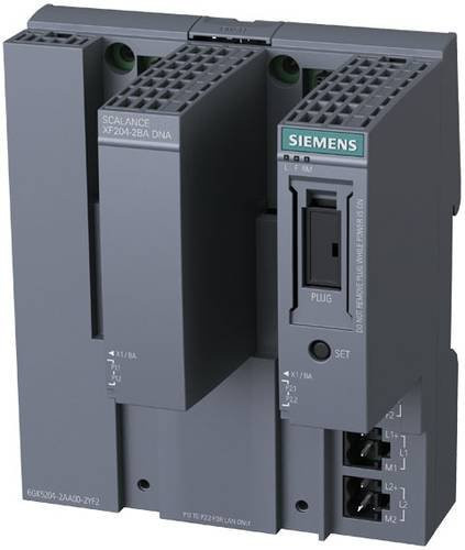 Siemens Netzwerk Switch 6GK5204-0BA00-2YF2 Ethernet/LAN grau - Bild 1