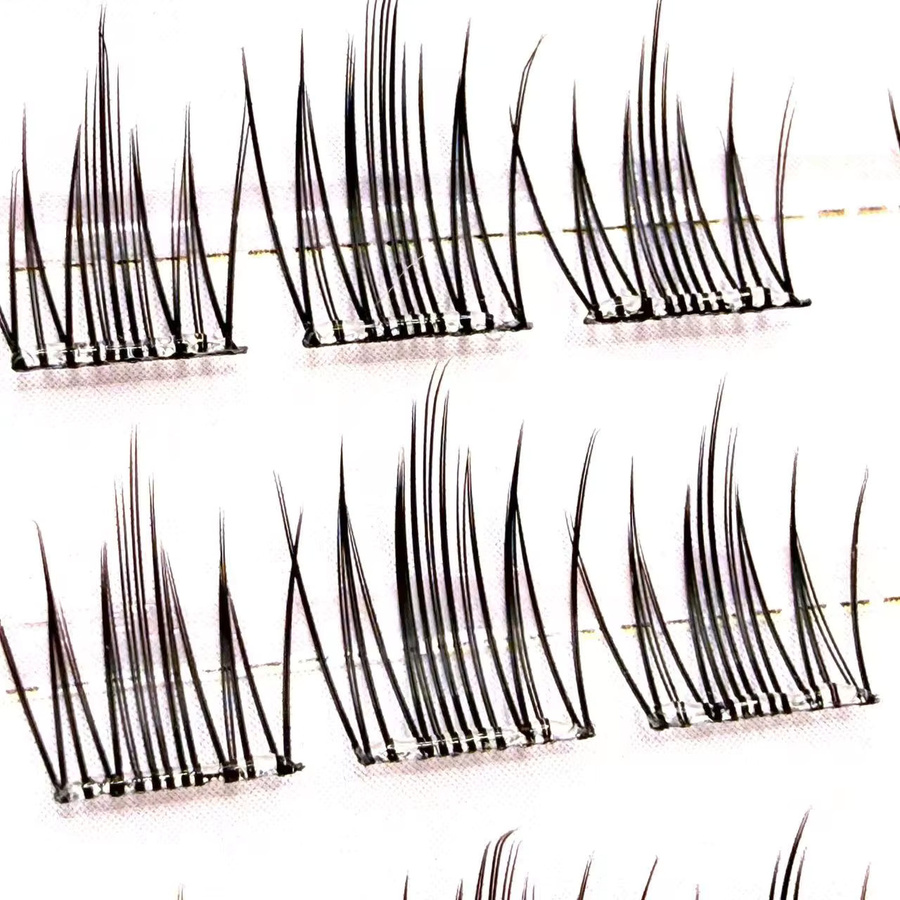lonzunin Selbstklebende Wimpern, Natürliches Volumen - Bild 2