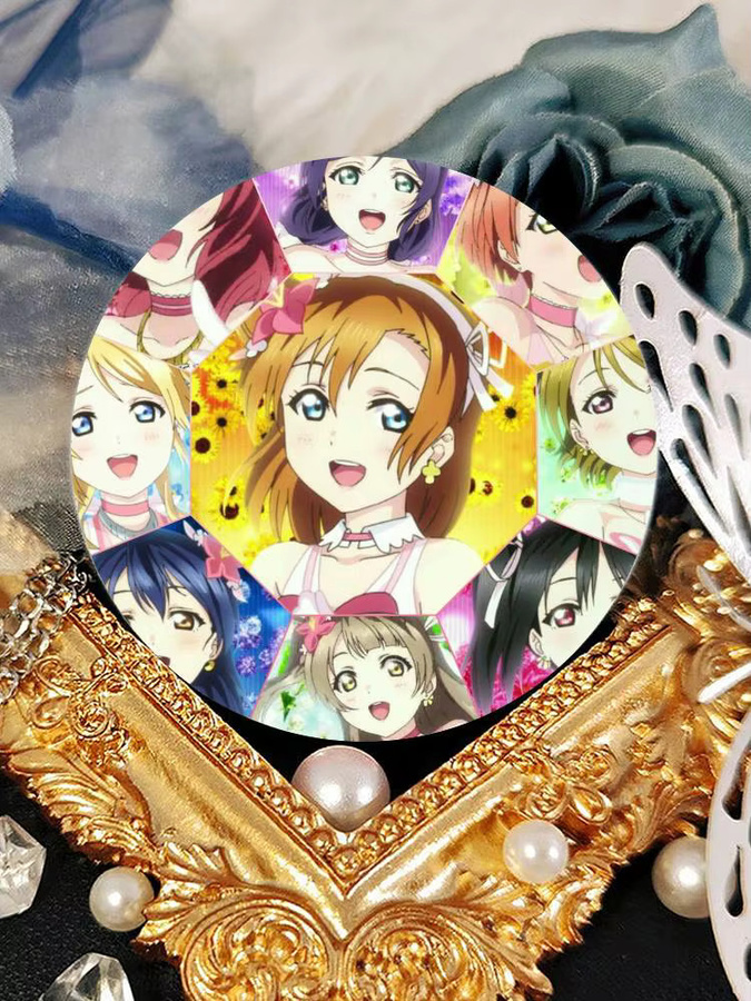 Bilibili Anstecknadel Brosche, Love Live Animierte Serie, Unisex - Bild 5