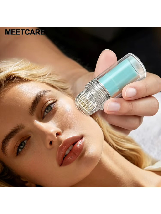 MEETCARE Derma Stamp aus Titan für Microneedling, 0,25mm, Unisex - Bild 2