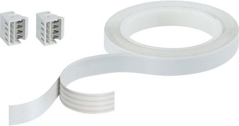 Paulmann Verbindungselement Flat-Connector aus Kunststoff in Weiß - Bild 1