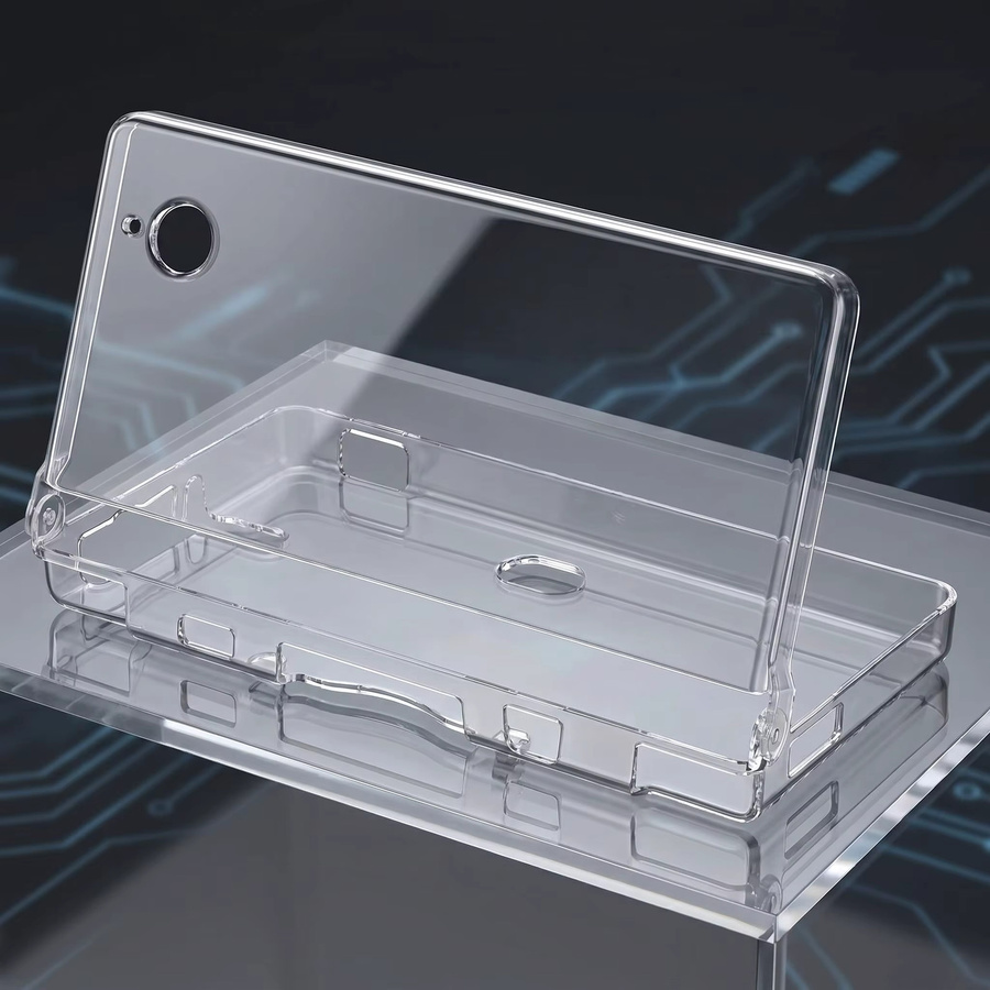 TECTINTER Transparente Schutzhülle und Displayschutzfolie aus PET für Nintendo DSi NDSi XL LL Spielkonsolen - Bild 3