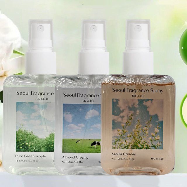 YOCITY Damenparfüm mit grünem Apfel und Vanille als multifunktionaler Duftspray und Lufterfrischer, 90 ml - Bild 1