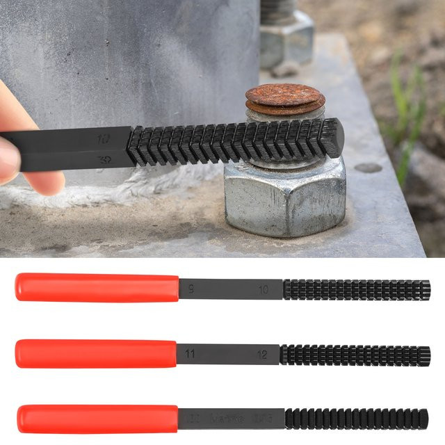 Toorise Gewinderestaurierungs-Set aus gehärtetem Stahl für metrische Gewinde von 0,75 bis 3,0 mm zur Reparatur von Bolzen, Schrauben und Rohren - Bild 1