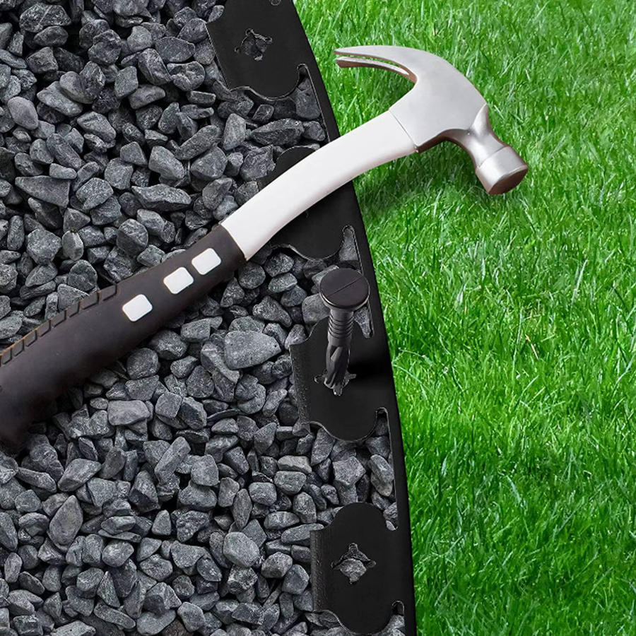 Fdit Landschaftskanten-Set in Grün mit 30 Spikes zur einfachen Installation und flexiblen Gestaltung deines Gartens - Bild 4