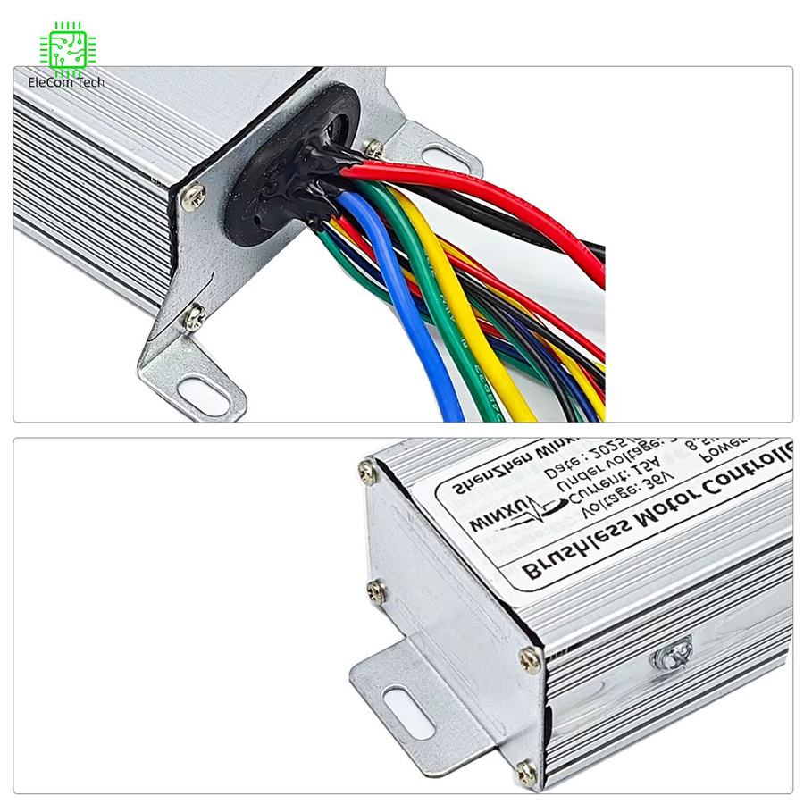 Xiaomi M365 Elektroroller Reparatur-Kit mit bürstenlosem Motor, Universal Controller und LED Dashboard in Silber, 36V 350W - Bild 3