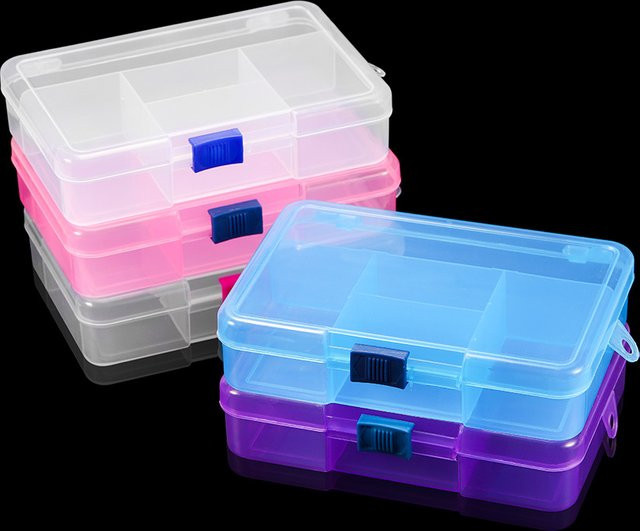AGCFABS Halskette Perlen Ohrring Organizer, Kunststoff, Unisex - Bild 1