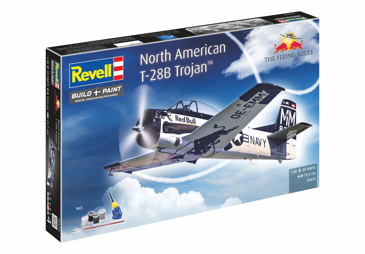 Revell Flying Bulls T-28B Trojan Gift Set Modellbausatz 1:48 - Bild 2