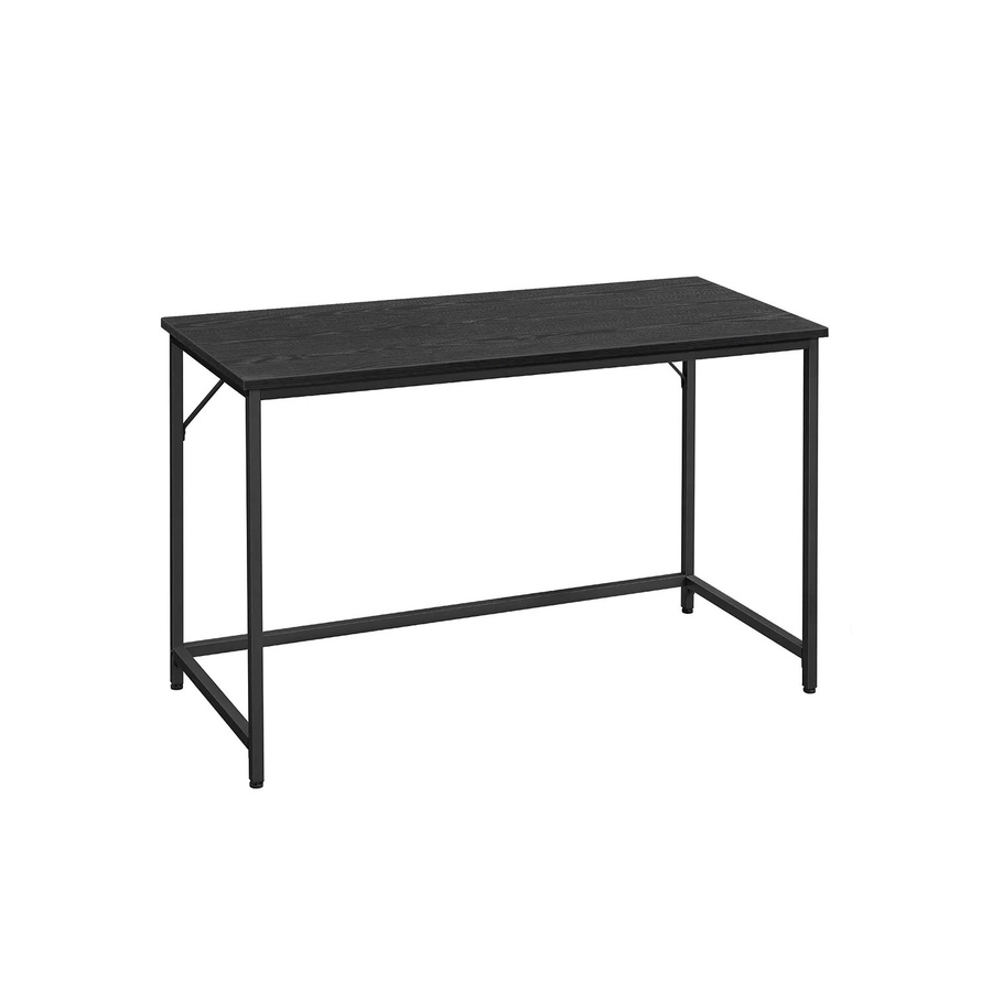 Vasagle Schreibtisch im Industrial Design für Home Office und Gaming, Schwarz, B/T/H: 120 x 60 x 75 cm - Bild 2