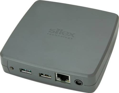 Silex Technology DS-700 USB 3.0 Device Server mit Gigabit-LAN und USB-C in Grau - Bild 1