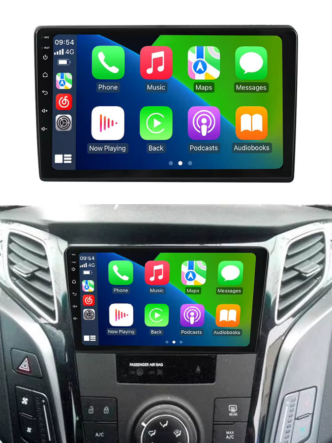 MEKEDE Android 14 Auto Radio Stereo für Hyundai i40 2011-2019 mit Carplay, GPS und Multimedia Player in Schwarz - Bild 5