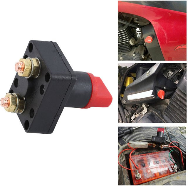 100 Stück Batterie-Trennschalter Set zum Ein- und Ausschalten für Auto, Lkw, Boot, Yacht und Marine - Bild 1