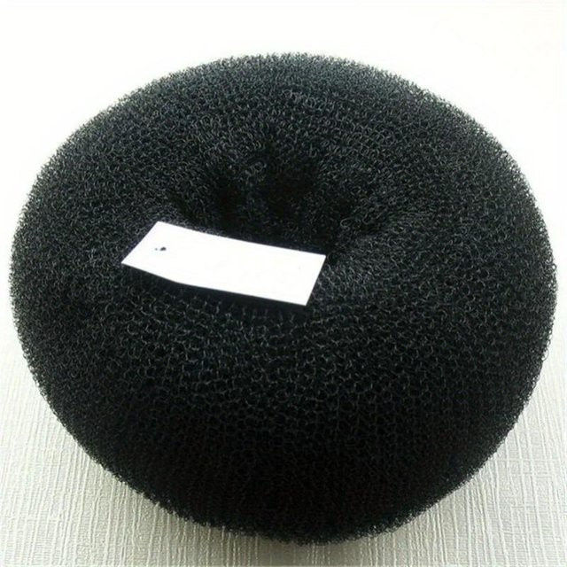 Haargummis schwarz, 14 cm, Damen - Bild 1