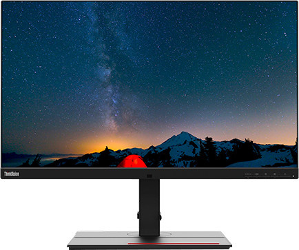 Lenovo ThinkVision P27u-20 27 Zoll 4K UHD IPS Monitor Schwarz mit USB-C und HDMI - Bild 1