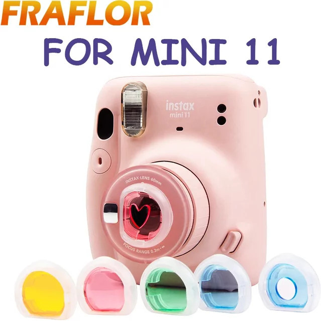Fujifilm Nahlinsen Set mit bunten Farbfiltern für die Instax Mini 11 Sofortbildkamera, Mehrfarbig - Bild 1