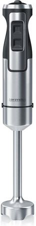 Arendo Edelstahl Stabmixer mit 1000 Watt und stufenloser Regelung in Silber/Schwarz