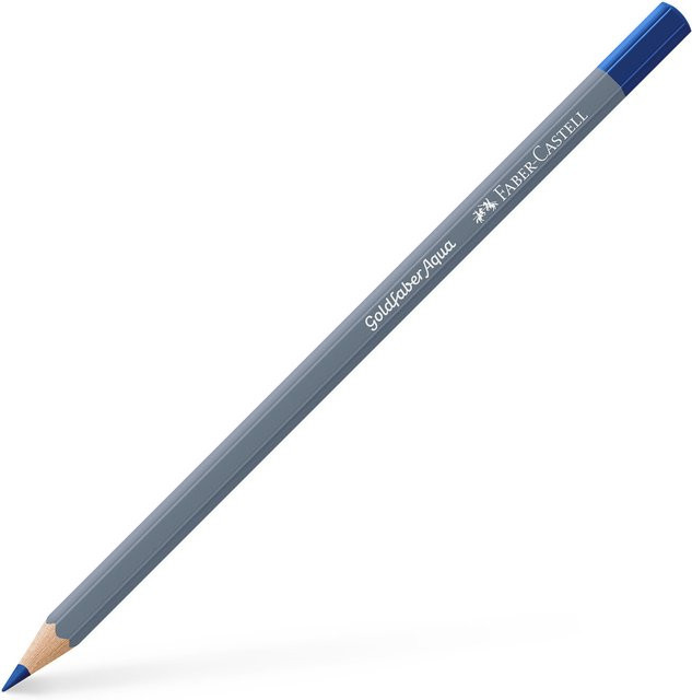 Faber Castell Aqua Aquarellstift Helioblau Rötlich mit Pigmenten - Bild 1