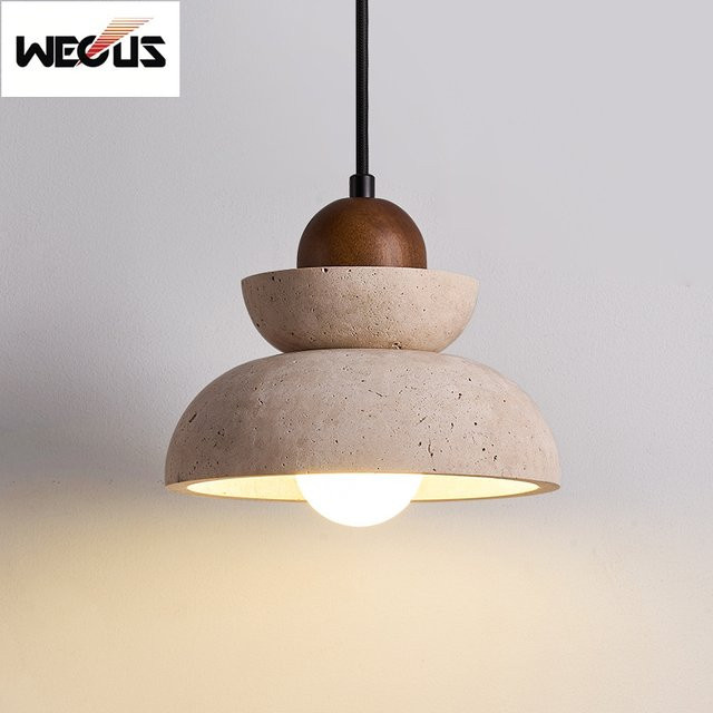 Wabi-Sabi Pendelleuchte von wecus im Lied-Dynastie-Stil höhenverstellbar - Bild 1