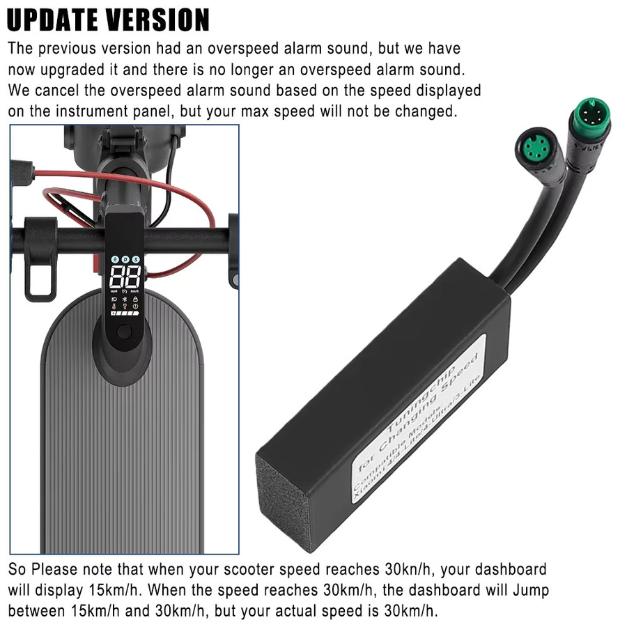 Geschwindigkeitsbegrenzungs-Entriegelungskabel für Xiaomi 4 4Lite 4Ultra 3Lite 5Pin in Schwarz - Bild 2