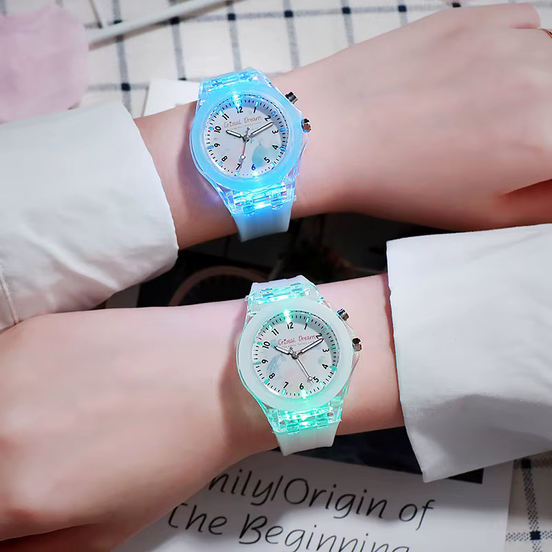 JBAILI Kinderuhr Digitaluhr mit LED und Silikon-Armband - Bild 2
