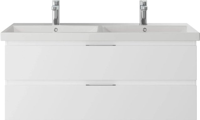Pelipal Waschbeckenunterschrank Serie 4035 Weiß Glänzend Breite: 116 cm - Bild 1