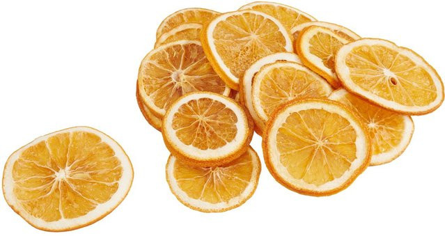 VBS Getrocknete Orangenscheiben in Orange als Naturmaterial für die Weihnachtszeit - Bild 1
