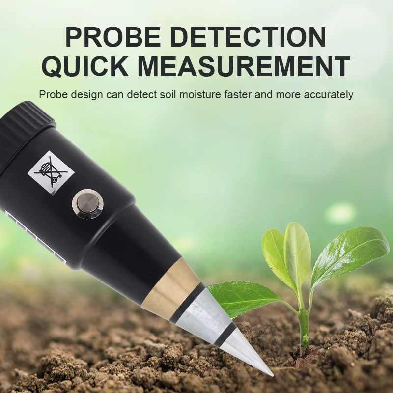 LPPCOLTD Bodenfeuchtigkeits-PH-Messgerät mit Metallsensor als Säure- und Feuchtigkeitstester für Pflanzen und Garten - Bild 5