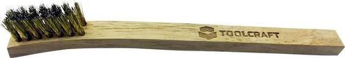 TOOLCRAFT Zündkerzenbürste aus Messing in Braun, Länge: 20 cm - Bild 1