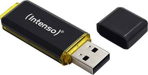 Intenso High Speed Line USB-Stick 128GB USB 3.2 Gen 2 Schwarz Gelb - Bild 1
