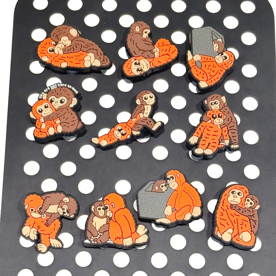 Happye&Tiiti Schuh-Charms, Affen, PVC, Kinder - Bild 3
