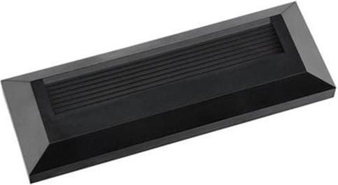 Dimmbare LED Wandleuchte in Grau mit IP65 Schutzart für Garten und Treppen, B/H: 23 x 8 cm - Bild 1
