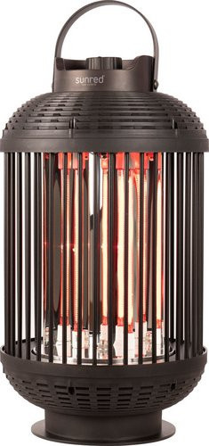 sunred Terrassenheizung Indox Dark mit Rotationsfunktion, 1200 W, schwarz, B/T/H: 60,0 x 29,0 cm - Bild 1