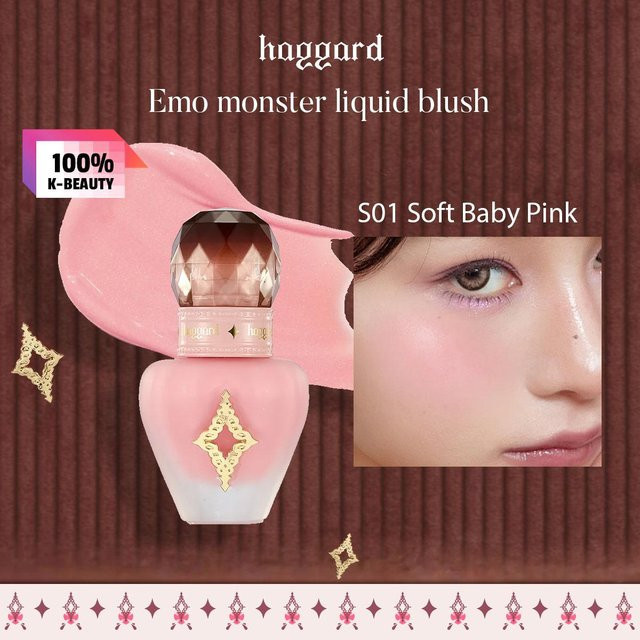 Haggard Emo Monster Flüssig-Rouge, beige, 15g - Bild 1