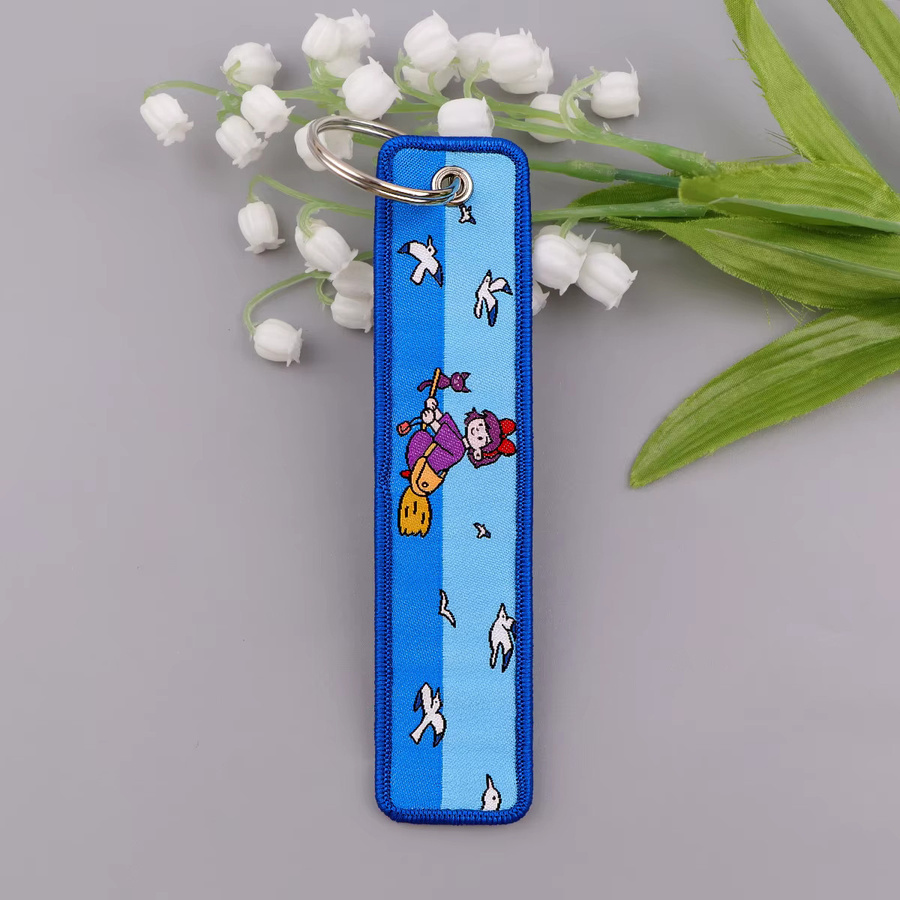 Bandai Schlüsselanhänger, Anime-Charakter Stickerei, Unisex - Bild 3