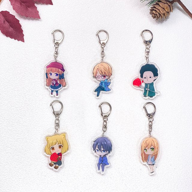 Potdemiel Acryl-Anhänger, 6 Stück, Anime My Love Story mit Yamada-kun bei Lv999 - Bild 1