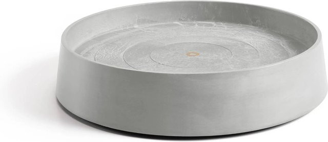 Ecopots Untersetzer Oslo mit Rollen Weißgrau B: 50 cm, H: 10,5 cm - Bild 1