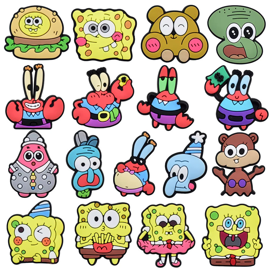 Spongebob Schuhanhänger, Unisex, 12–32 Stück - Bild 4