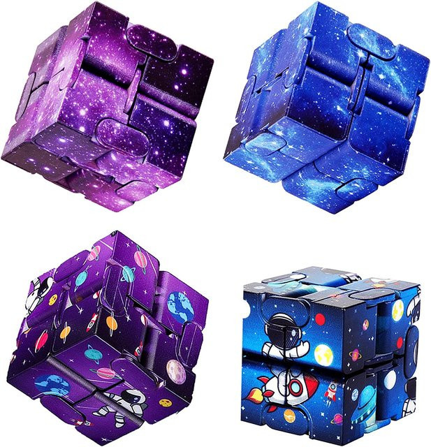 Fashnics Unendlicher Flip Magic Cube Sternenhimmel Puzzle, ab 14 Jahre - Bild 1