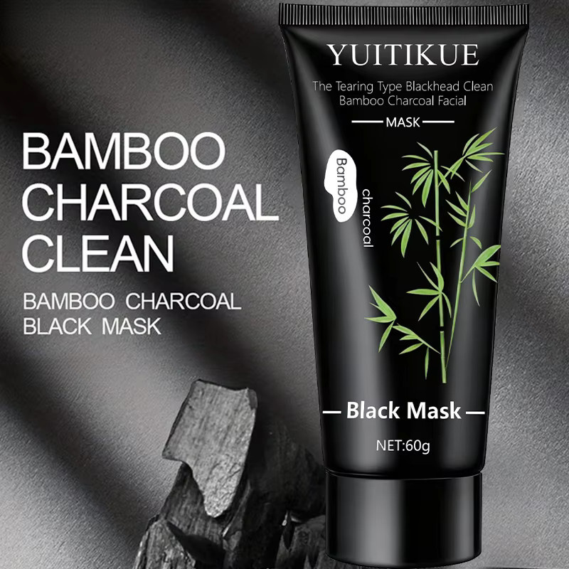 YUITIKUE Bambuskohle Maske, Gesicht, für fettige Haut, Unisex - Bild 4