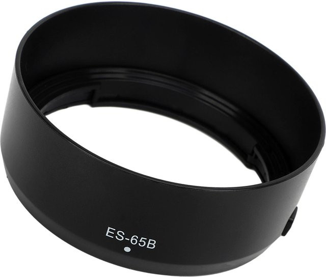 Koogeelife Reversible Gegenlichtblende Schwarz für F50mm F1.8 Objektive zur Lichtpunktreduzierung - Bild 1