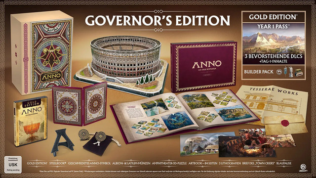 Anno 117: Pax Romana Governors Edition PlayStation 5 Simulation Strategie Spiel - Bild 1