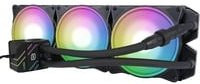 Alphacool Eisbär Pro Aurora 420 CPU Wasserkühlung AIO in Schwarz und Multicolour - Bild 1