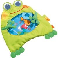 HABA Wasser-Spielmatte kleiner Frosch aus Stoff mit Frosch, Fisch, Blättern und Herz - Bild 1
