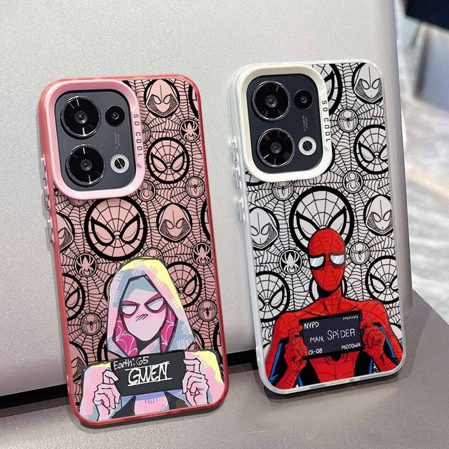 Bunte Spider-Man Handyhülle für Xiaomi Redmi K80 K70 K60 K50 K40 15 13C 14C 12C 12 10 9 A C T Weiche Schutzhülle - Bild 1
