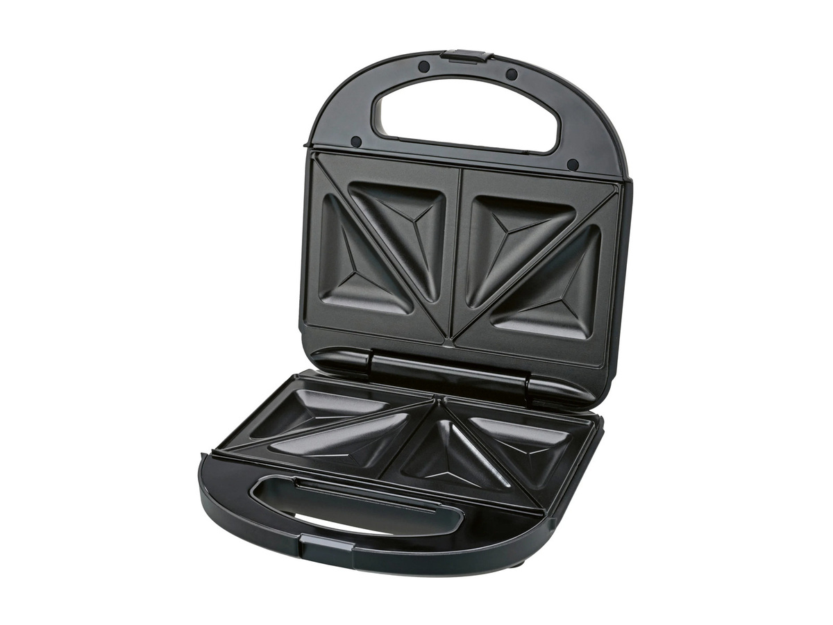 SILVERCREST Sandwichmaker SSWM 750 C3 in Schwarz mit Kabelaufbewahrung - Bild 4