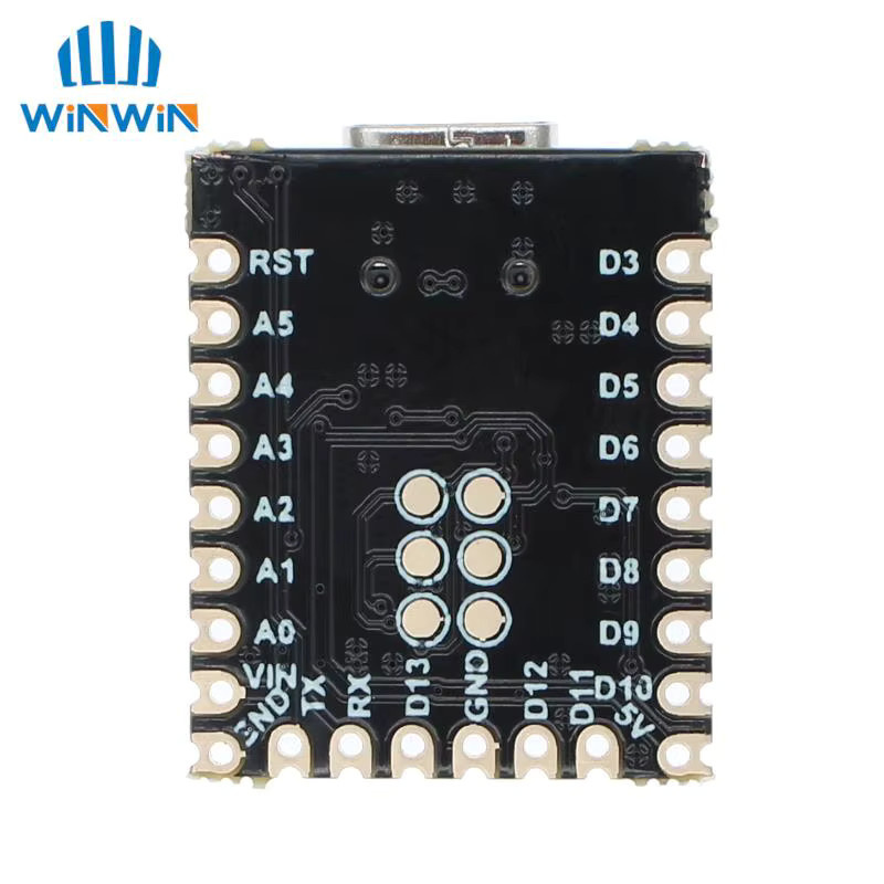 AITEWIN ROBOT Nano SuperMini V3.0 Entwicklungsboard mit ATmega328P Chip und USB-C Typ-C Schnittstelle, Schwarz - Bild 3