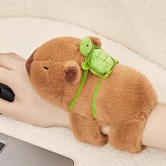 Binchi Fitness Capybara Tier Armband, Plüschtiere, ab 3 Jahre - Bild 1